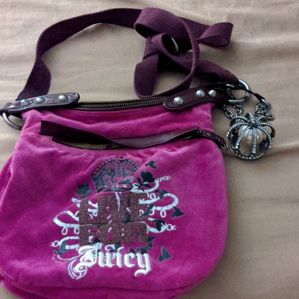 Classic purple juicy couture bag
